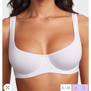 White Underwire Bra